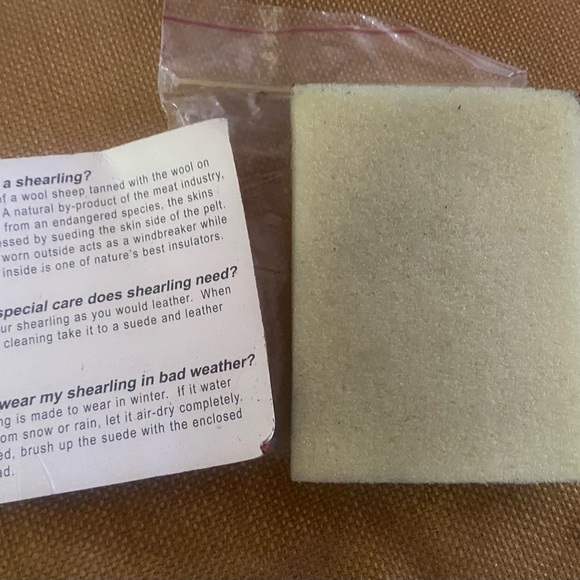 Genuine Sheepskin Full-Length Shearling Coat with Wool Lining - 6P - Picture 8 of 11